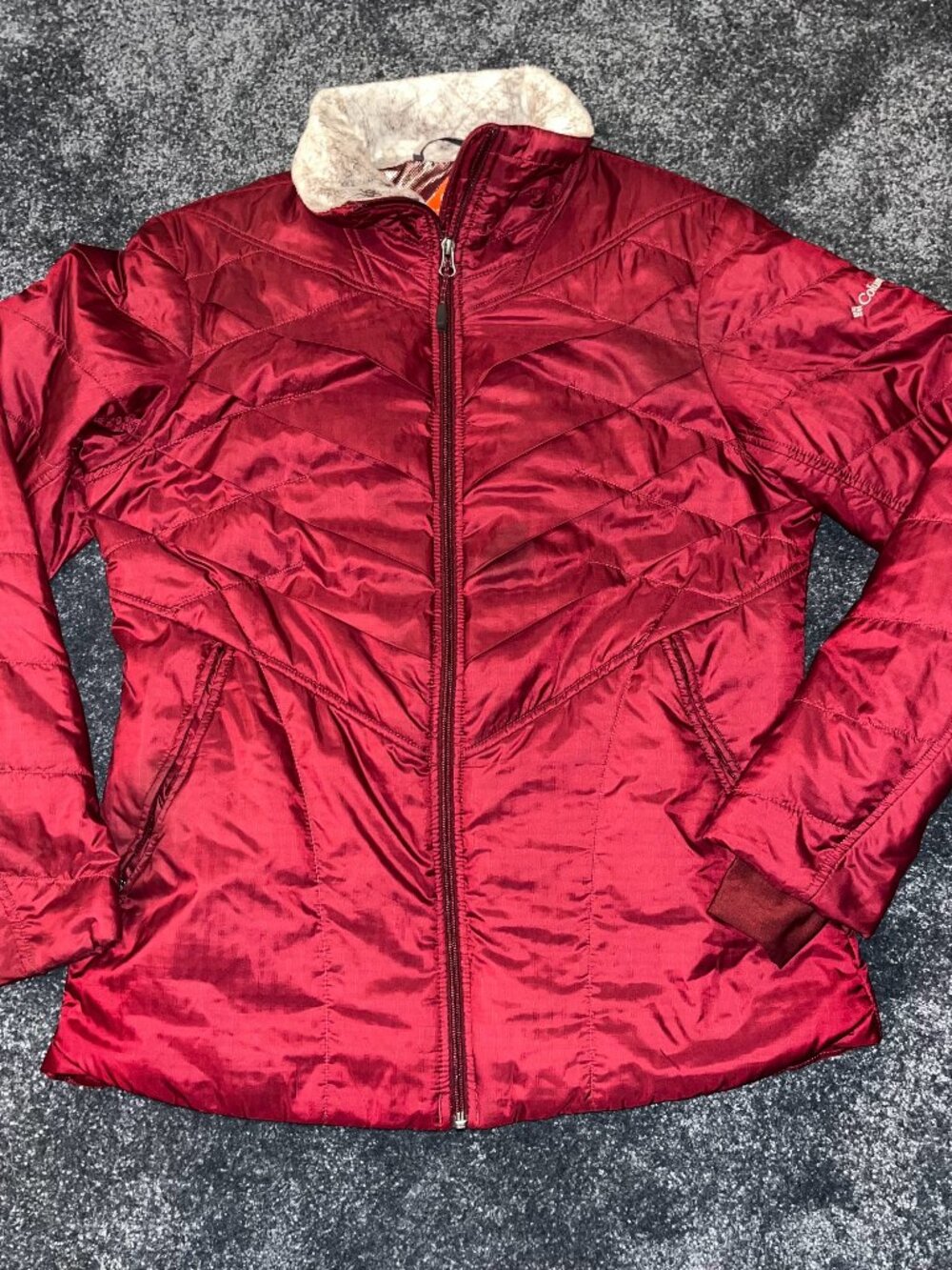 Columbia Maroon Medium Women’s Jacket